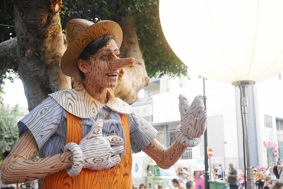 Пиноккио Фото: пресс-служба "Рош Хуцот"