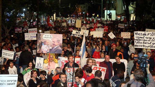 Демонстрация против депортации нелегалов. Фото: Ярив Кац