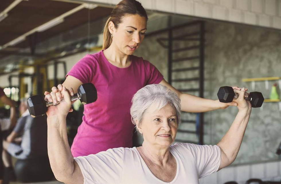 Muscle strengthening for 150 minutes a week 