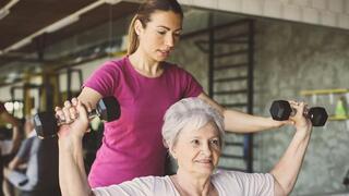 Muscle strengthening for 150 minutes a week