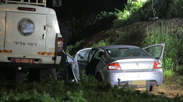 The man's vehicle, in which his infant son's body was found