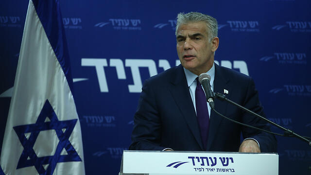 Yesh Atid Chairman Lapid blasted PM Netanyahu and the Haredi parties over the 'draft dodging law'
