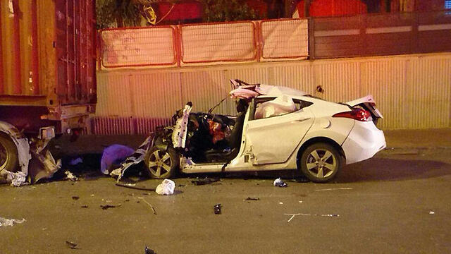 ДТП в Беэр-Шеве. Фото: МАДА (צילום: דוברות מד"א) ДТП в Беэр-Шеве. Фото: МАДА