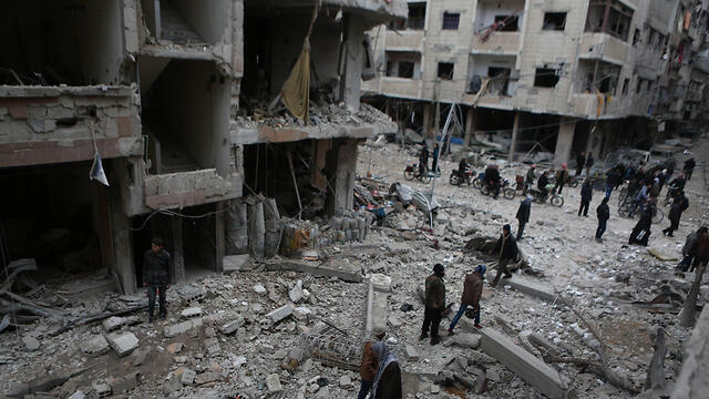 Северная Гута после бомбардировки. Фото: МСТ