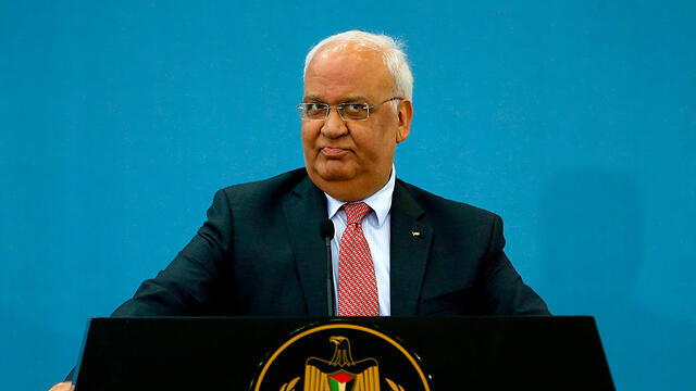 Palestinian negotiator Saeb Erekat