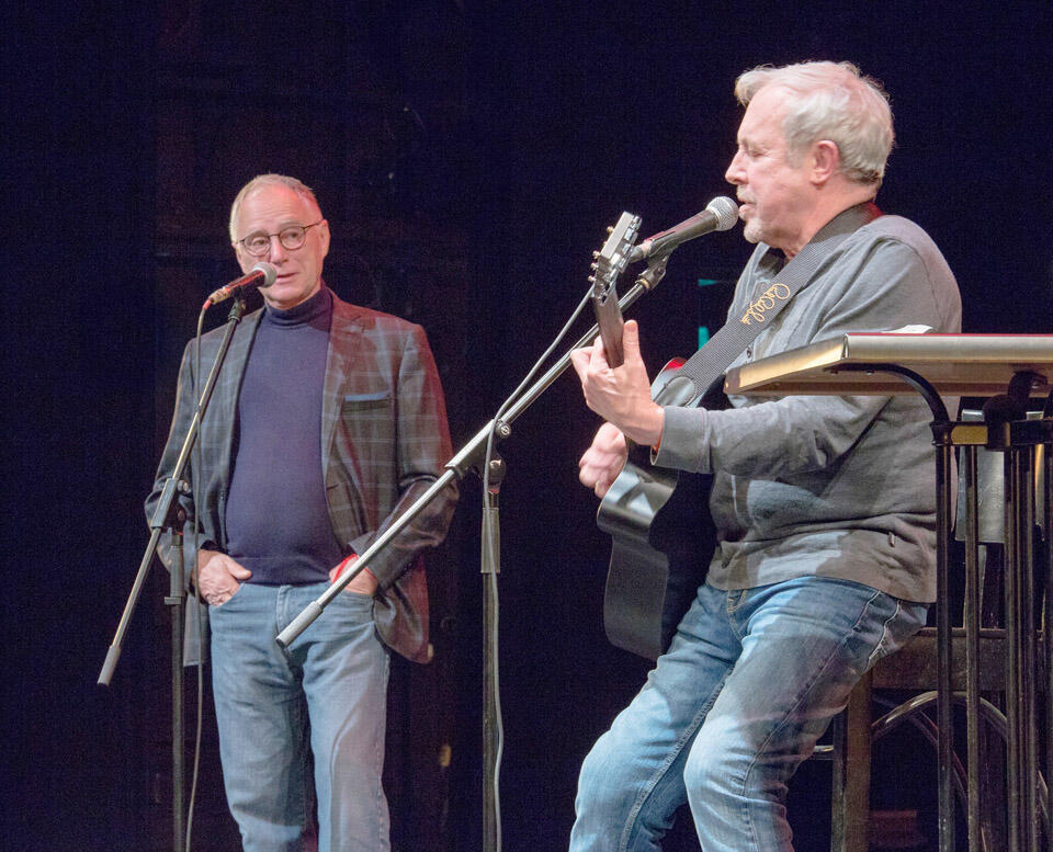 Андрей Макаревич и Миша Голдовский Фото: из личного архива Миши Голдовскогоnullnull Андрей Макаревич и Миша Голдовский Фото: из личного архива Миши Голдовского