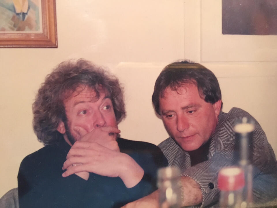 Андрей Макаревич и Миша Голдовский в начале 2000-х Фото: из личного архива Миши Голдовскогоnullnull Андрей Макаревич и Миша Голдовский в начале 2000-х Фото: из личного архива Миши Голдовского