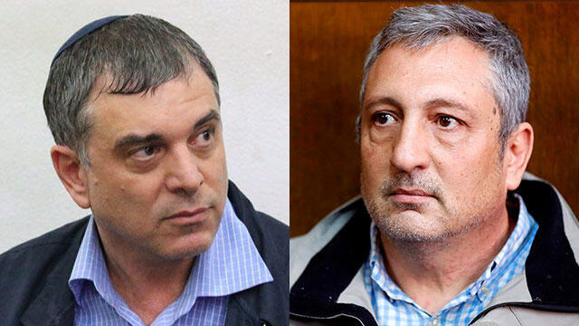 Госсвидетели по делу Нетаниягу Шломо Филбер и Нир Хефец. Фото: AFP