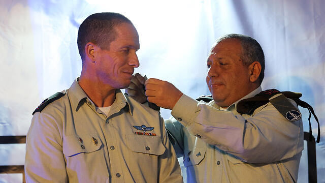 Eisenkot and incoming commander Maj. Gen. Nadav Padan