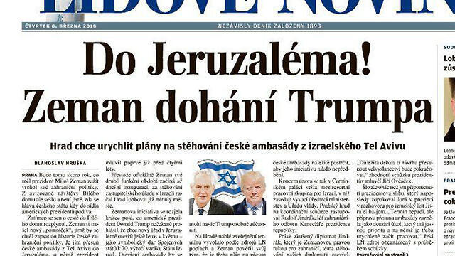 Lidové noviny newspaper report