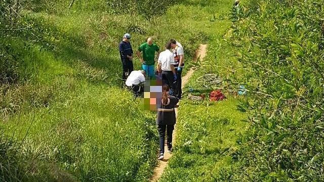Another elderly man was killed falling off his bicycle in the Nir Moshe Forest (צילום: דוברות מד"א) Another elderly man was killed falling off his bicycle in the Nir Moshe Forest