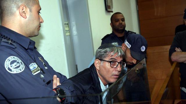 Meir Turgeman in court (צילום: יריב כץ) Meir Turgeman in court