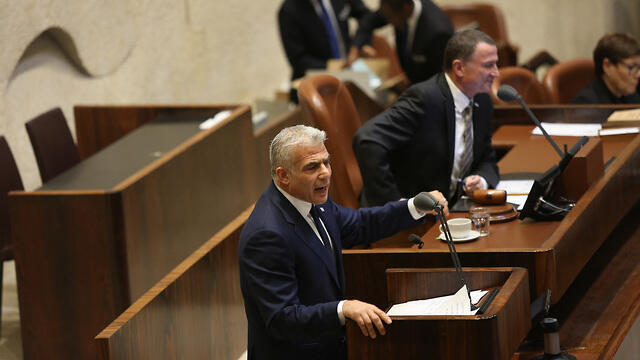 MK Yair Lapid (צילום: אלכס קולומויסקי) MK Yair Lapid