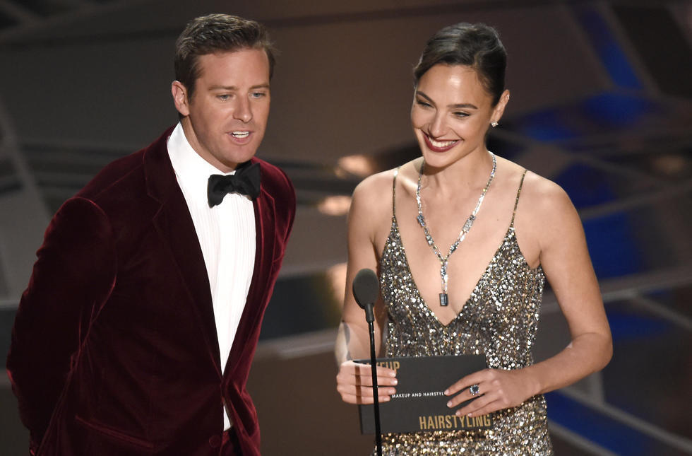 גל גדות אוסקר 2018 (צילום: AP) גל גדות אוסקר 2018