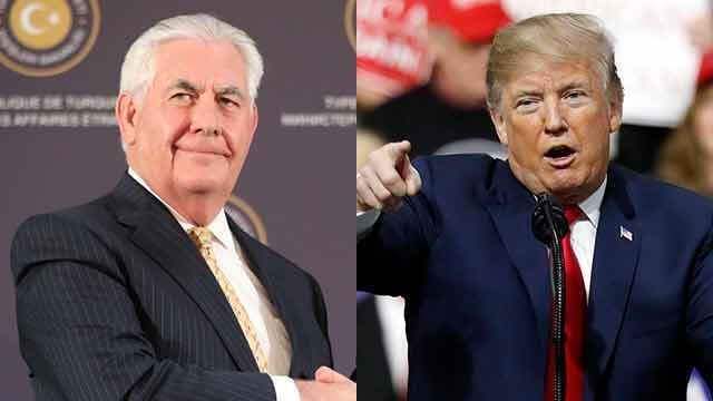 Рекс Тиллерсон, Дональд Трамп. Фото: AP, EPA (צילום: AP , EPA) Рекс Тиллерсон, Дональд Трамп. Фото: AP, EPA