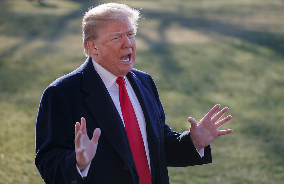 US President Donald Trump (צילום: EPA) US President Donald Trump