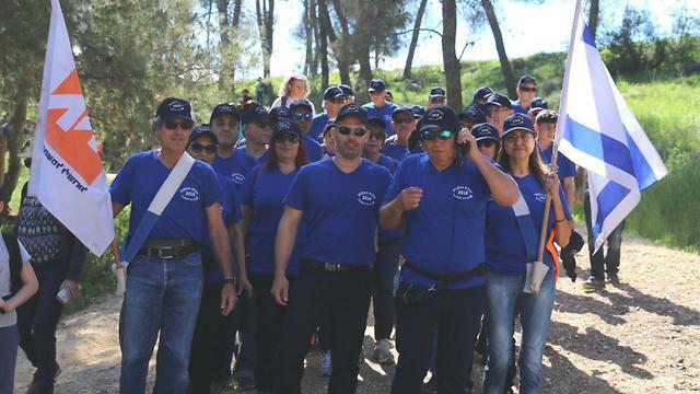 Марш Гильбоа. Фото: пресс-служба местного совета Гильбоа