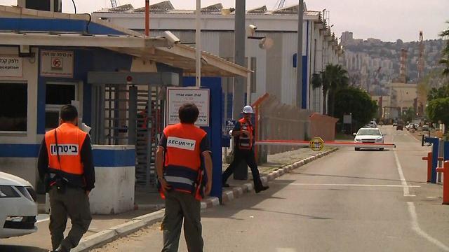 Israel Shipyards port in Haifa