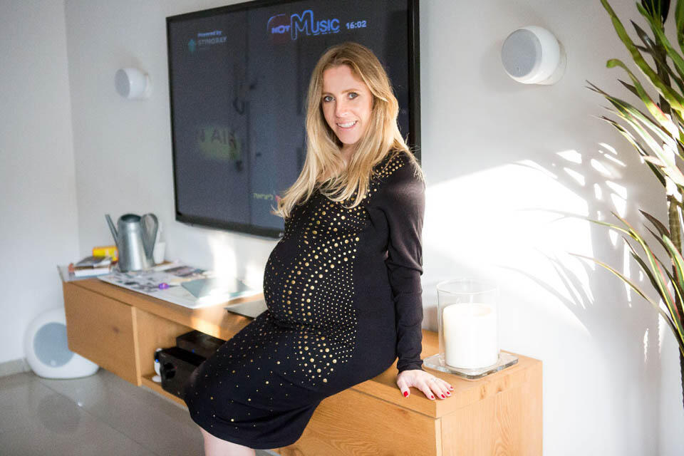 На 8-м месяце. Платье Discreet. Фото: Лиат Дотан (Фото: личный архив автора) На 8-м месяце. Платье Discreet. Фото: Лиат Дотан