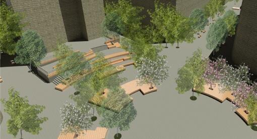 Так будет выглядеть площадь после реконструкции