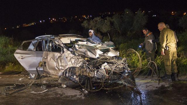 Scene of Friday’s ramming attack