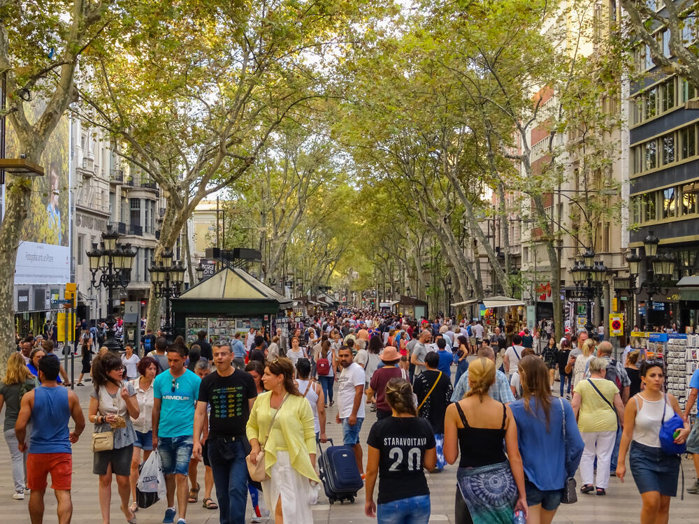שדרת לה רמבלה ברצלונה