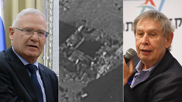 Fmr. AMAN chief Pardo (L) and Mossad chief Pardo provided clashing accounts of intelligence agencies' work leading up to the Syrian reactor's destruction (צילום: מארק ניימן/לע"מ, יאיר שגיא) Fmr. AMAN chief Pardo (L) and Mossad chief Pardo provided clashing accounts of intelligence agencies' work leading up to the Syrian reactor's destruction