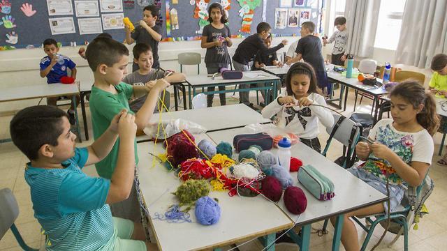 Мирные детские игры в матнасе. Фото: Идо Эрез