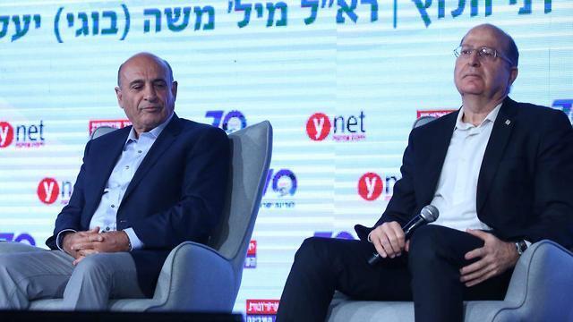 Former IDF chiefs Mofaz and Ya'alon