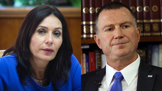 Мири Регев и Юлий Эдельштейн. Фото: Гиль Йоханан и Марк Исраэль Селем