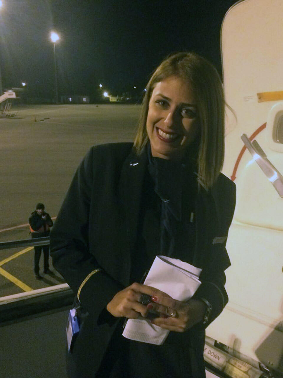 Стюардесса Шон Ямини. Фото: Яна Бениаминова (Фото: Яна Бениаминова) Стюардесса Шон Ямини. Фото: Яна Бениаминова