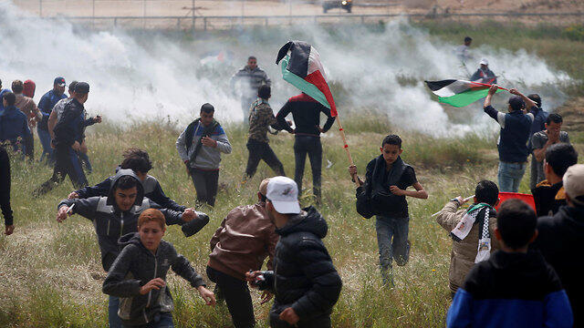 Tear gas used to disperse demonstrators