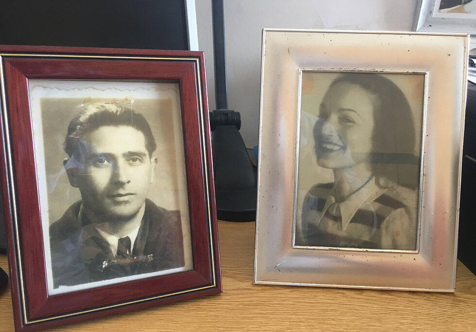 Папа и мама Евы. Фото: Гилад Карми (צילום: גלעד כרמלי) Папа и мама Евы. Фото: Гилад Карми