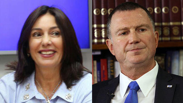 Culture Minister Miri Regev and Knesset Speaker Yuli Edelstein (צילום: גיל יוחנן, מוטי קמחי) Culture Minister Miri Regev and Knesset Speaker Yuli Edelstein