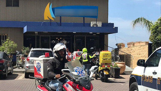 Гостиница, где произошла трагедия. Фото: Гади Кабало (צילום: גדי קבלו) Гостиница, где произошла трагедия. Фото: Гади Кабало