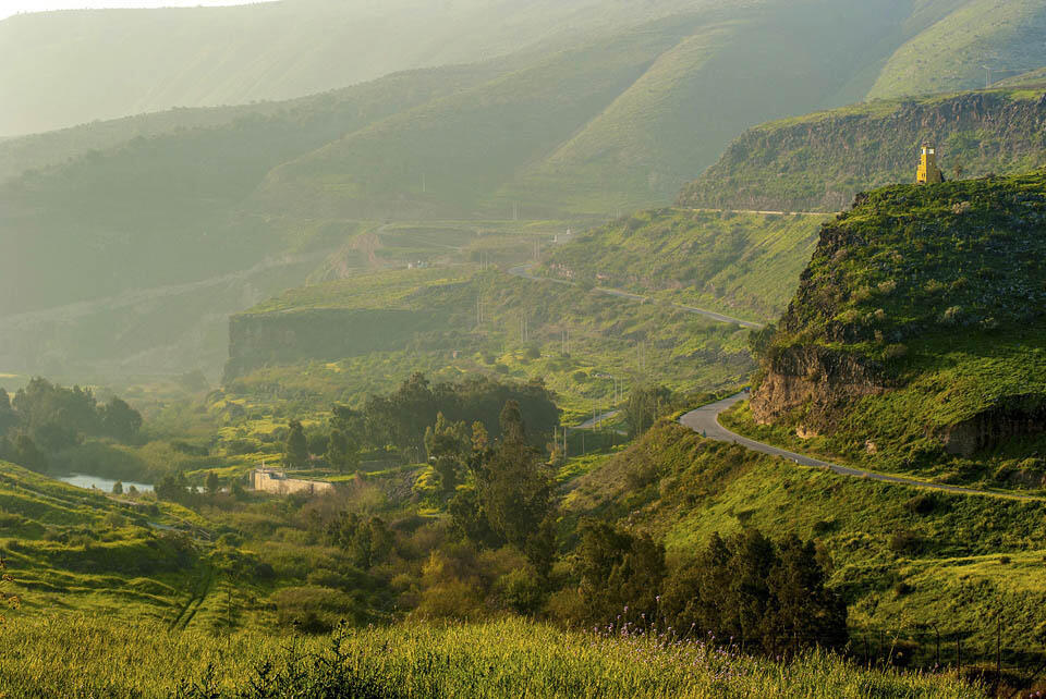 Рассвет в Иорданской долине