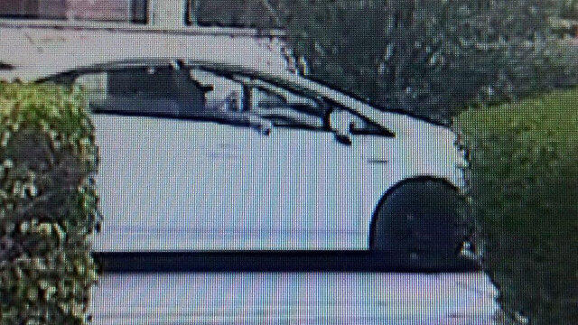 Машина, на которой прибыли грабители