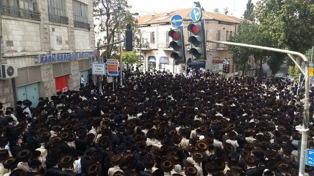 צילום: מחאות החרדים הקיצוניים