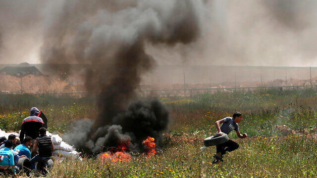 Abu Artima said he opposed tire burnings and violence in general