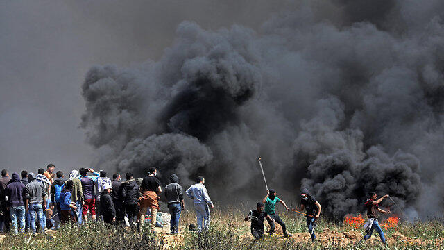 Friday's riot at the Gaza border
