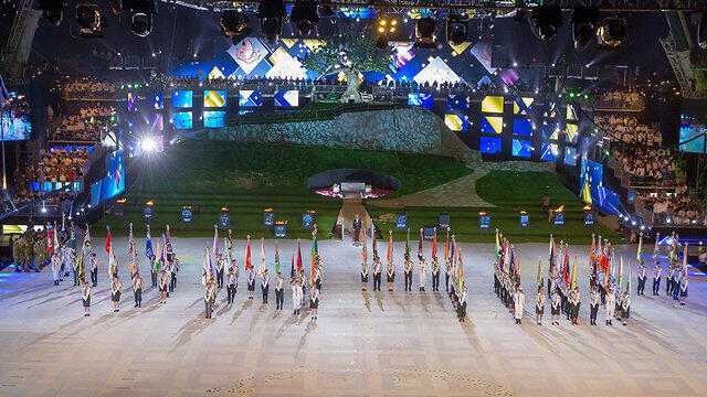 Церемония на горе Герцля. Фото: TPS