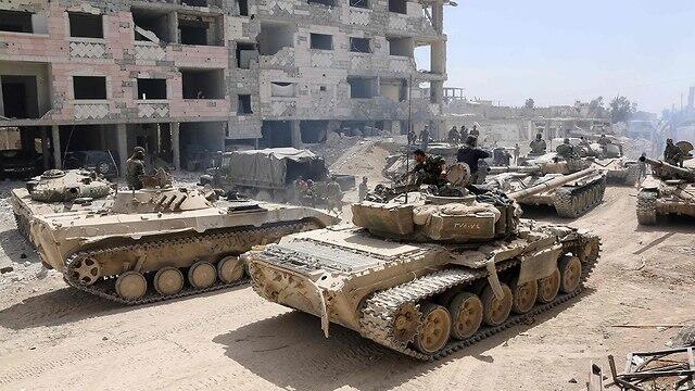 Танки вооруженных сил Сирии. Фото: AFP