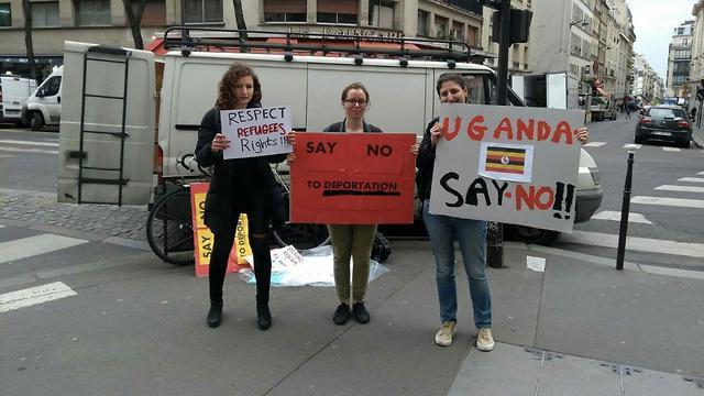The Paris protest