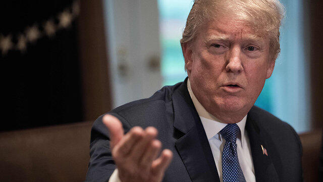 Президент США Дональд Трамп на заседании кабинета в Белом доме. Фото: AFP