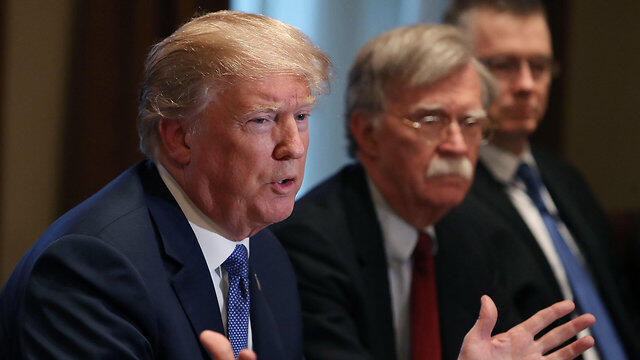 Дональд Трамп и Джон Болтон. Фото: AFP