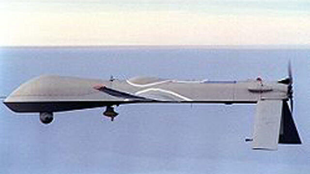 Американский атакующий беспилотник типа AQ-1 Predator