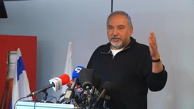 Defense Minister Avigdor Lieberman