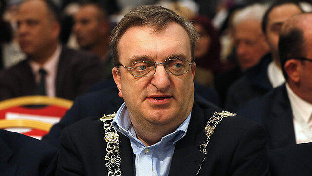 Dublin Mayor Mac Donncha spoke at a Palestinian conference on Jerusalem Wednesday