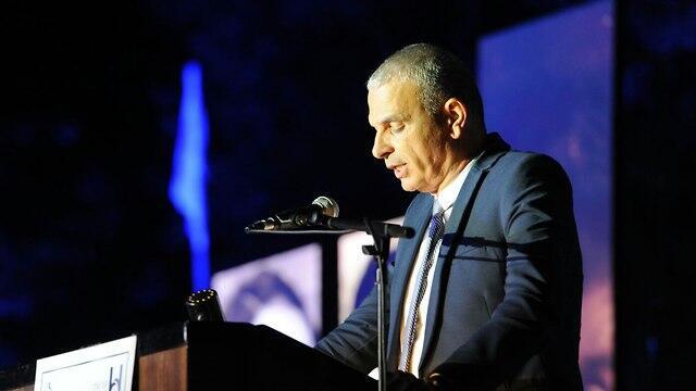 Treasury Minister Kahlon speaking at the ceremony (צילום: אבי רוקח) Treasury Minister Kahlon speaking at the ceremony