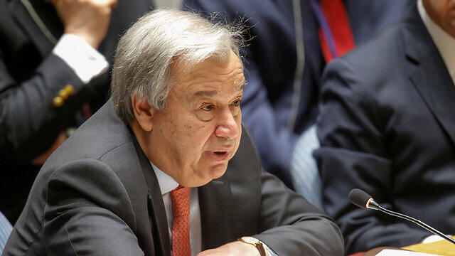 Sect.-Gen. Guterres was asked by the 10 members to deliver reports on resolution's implementation in written form